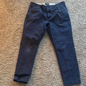 J. Crew Men's Navy Chinos
